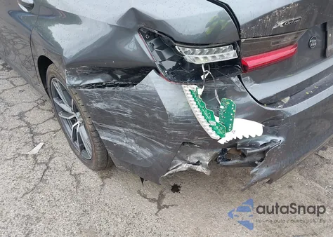 2021 BMW 330I xDrive из США, поврежденный, VIN 3MW5R7J07M8B65104